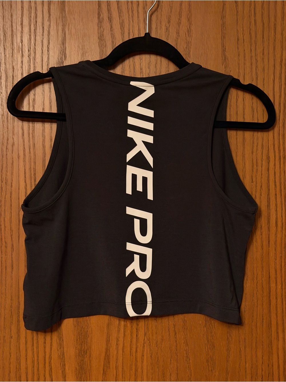 Nike Pro Girls Cropped Dri-FIT Training Tank Top Sporty Athletic Gym Dance